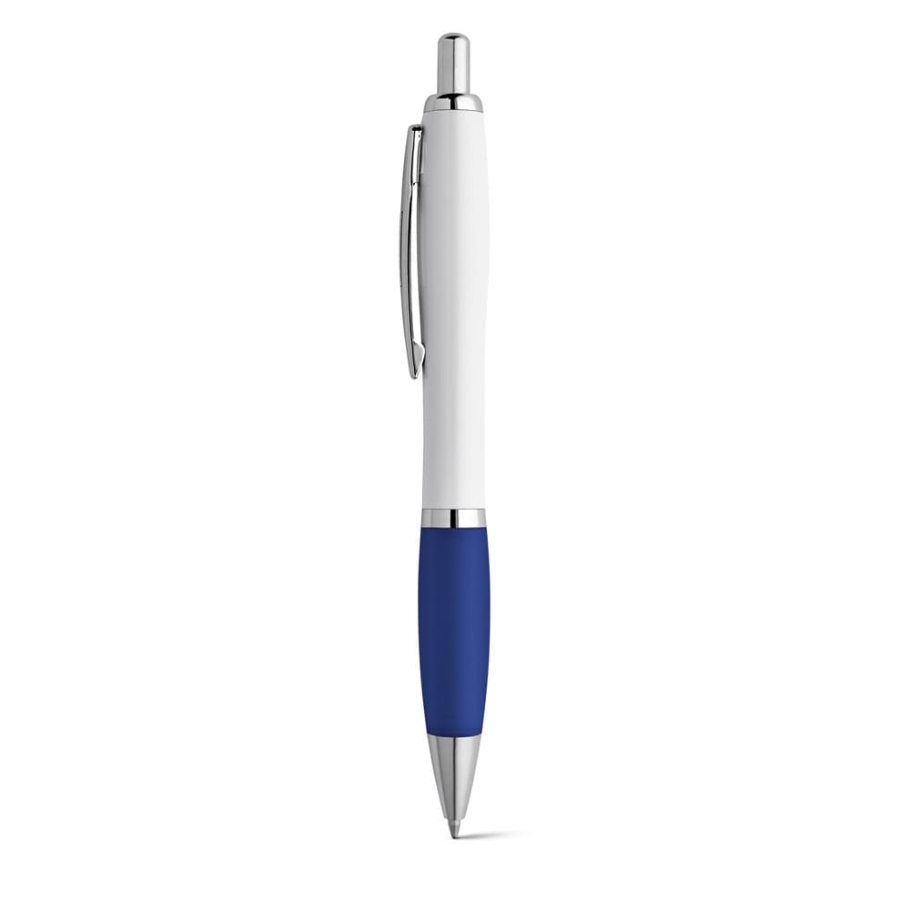 MOVE BK. Penna a sfera in ABS con clip e dettagli in metallo