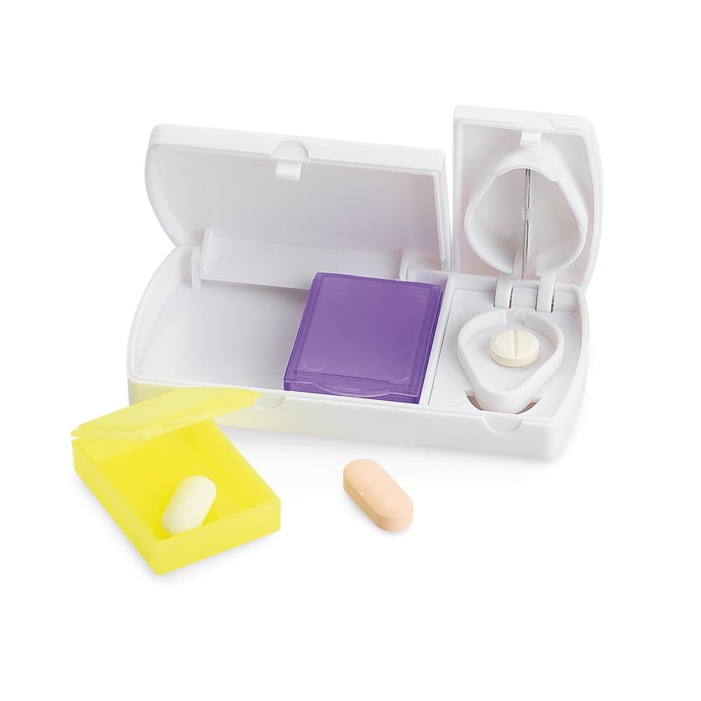 NERO. Scatola per tablet con 2 divisori
