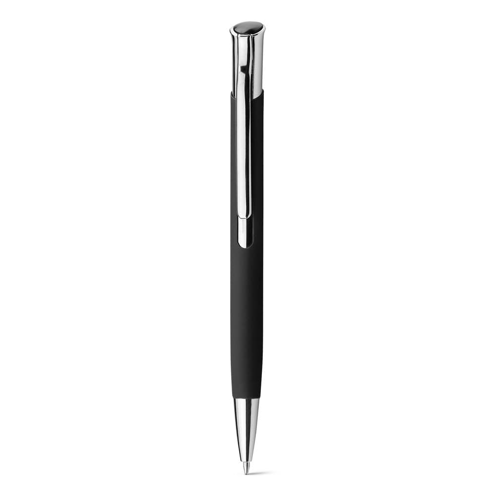 OLAF SOFT. Penna a sfera in alluminio con finitura in gomma