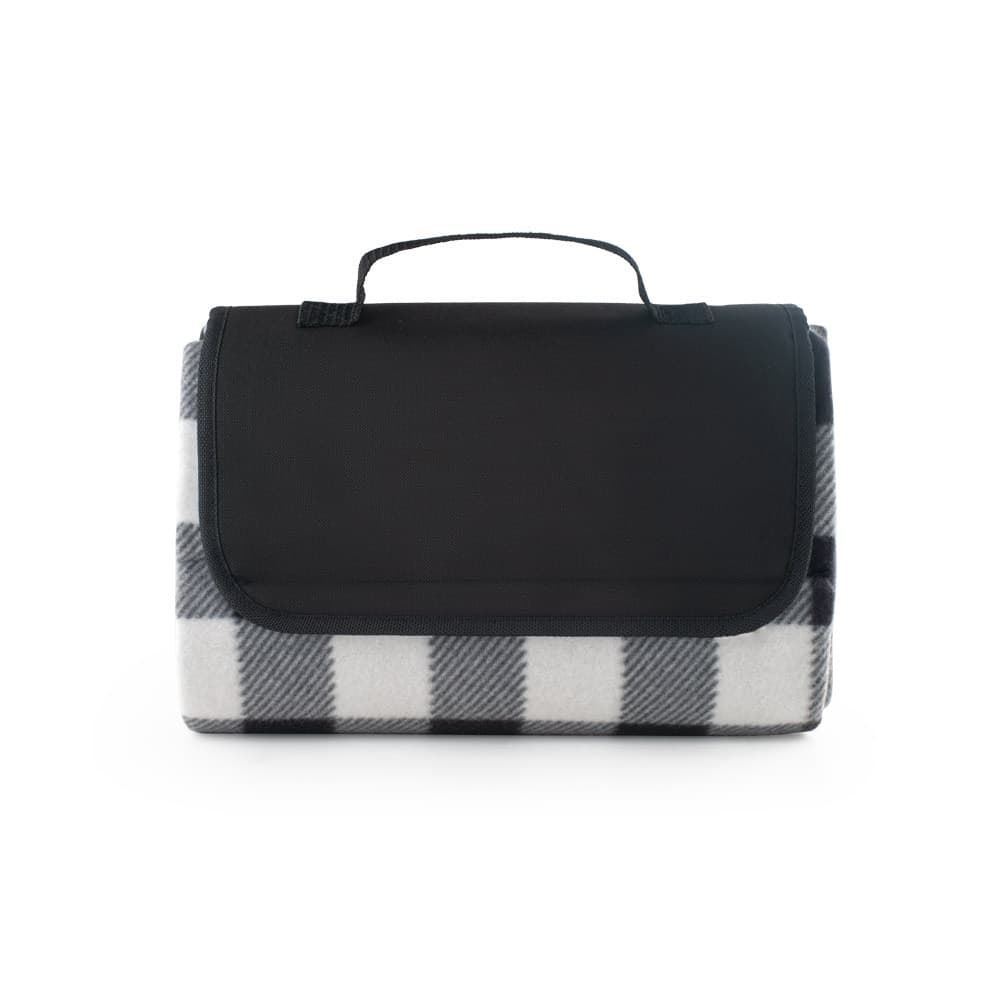 RILEY II. Coperta da picnic rivestita in EPE (180 g/m²) con motivo