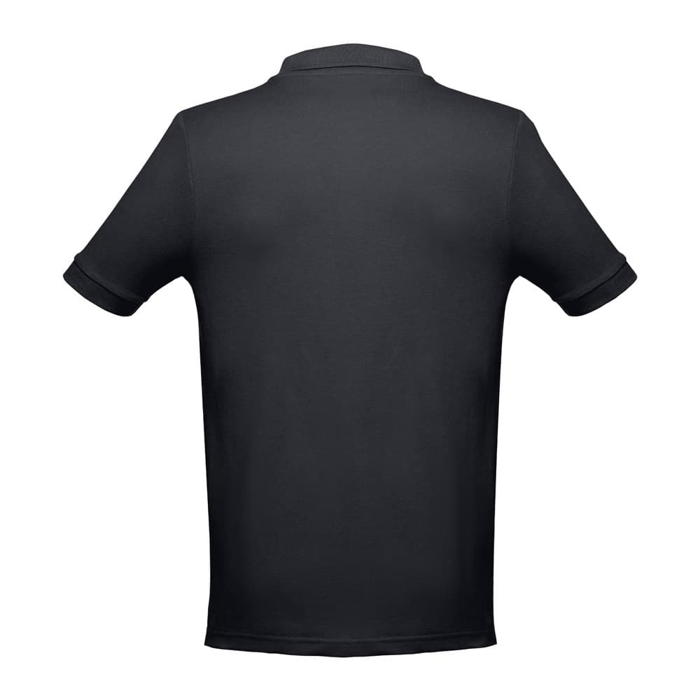 THC ADAM. Polo da uomo in cotone a maniche corte