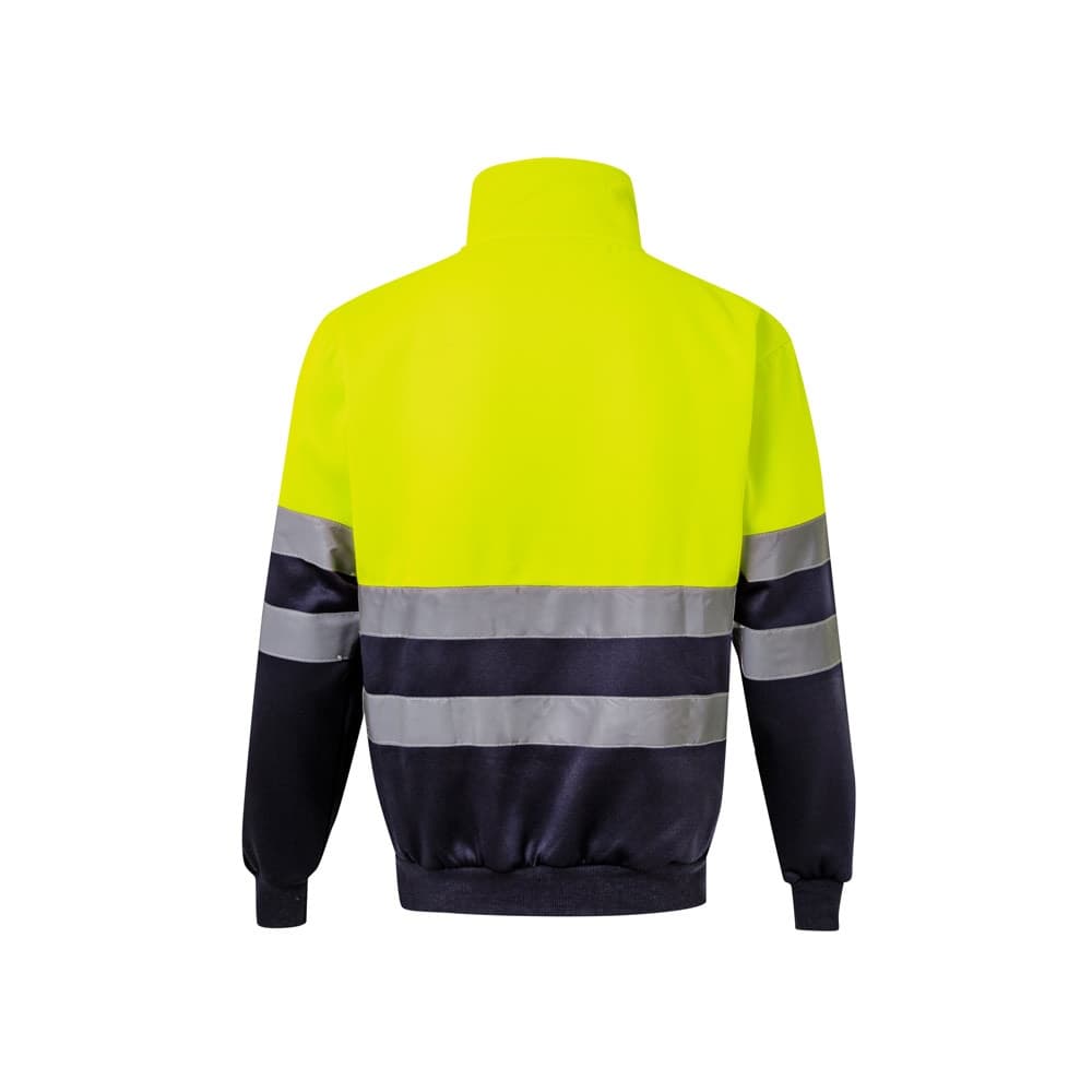 VL THOR LARGE. Felpa bicolore (300g/m²) in pile di poliestere (100%)