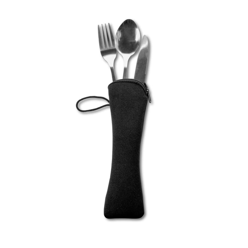WILEY. Set di posate in acciaio inossidabile composto da 3 pezzi
