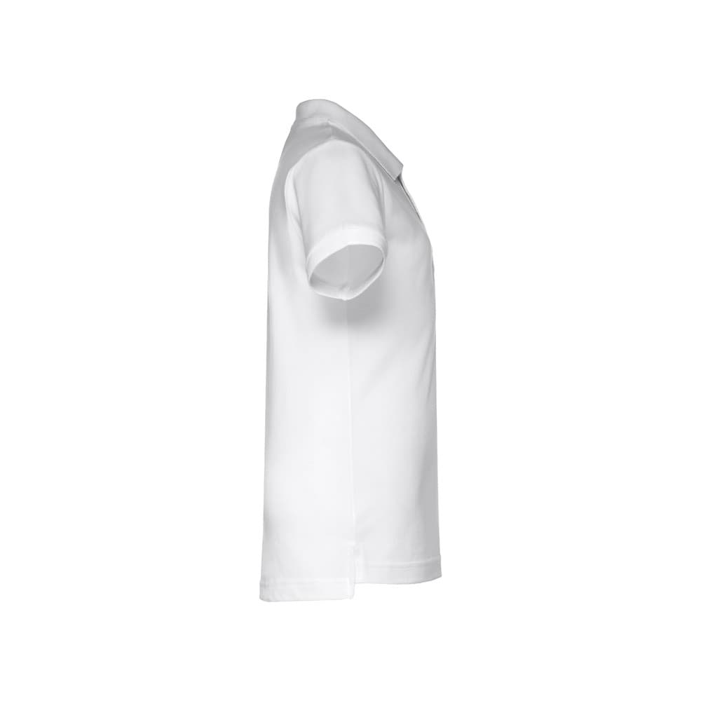 THC ADAM KIDS WH. Polo a maniche corte per bambini (unisex). colore bianco - vista 4