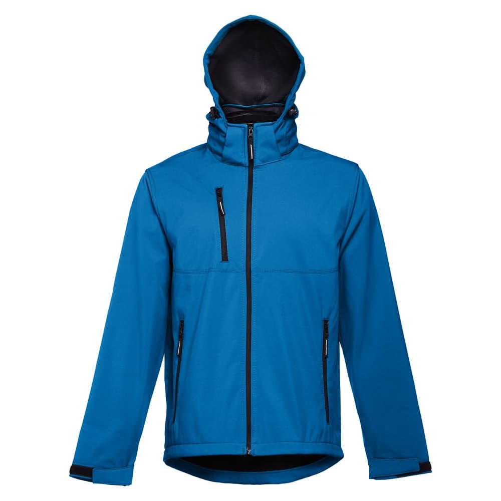 THC ZAGREB. Giacca softshell da uomo in poliestere ed elastan - vista 4