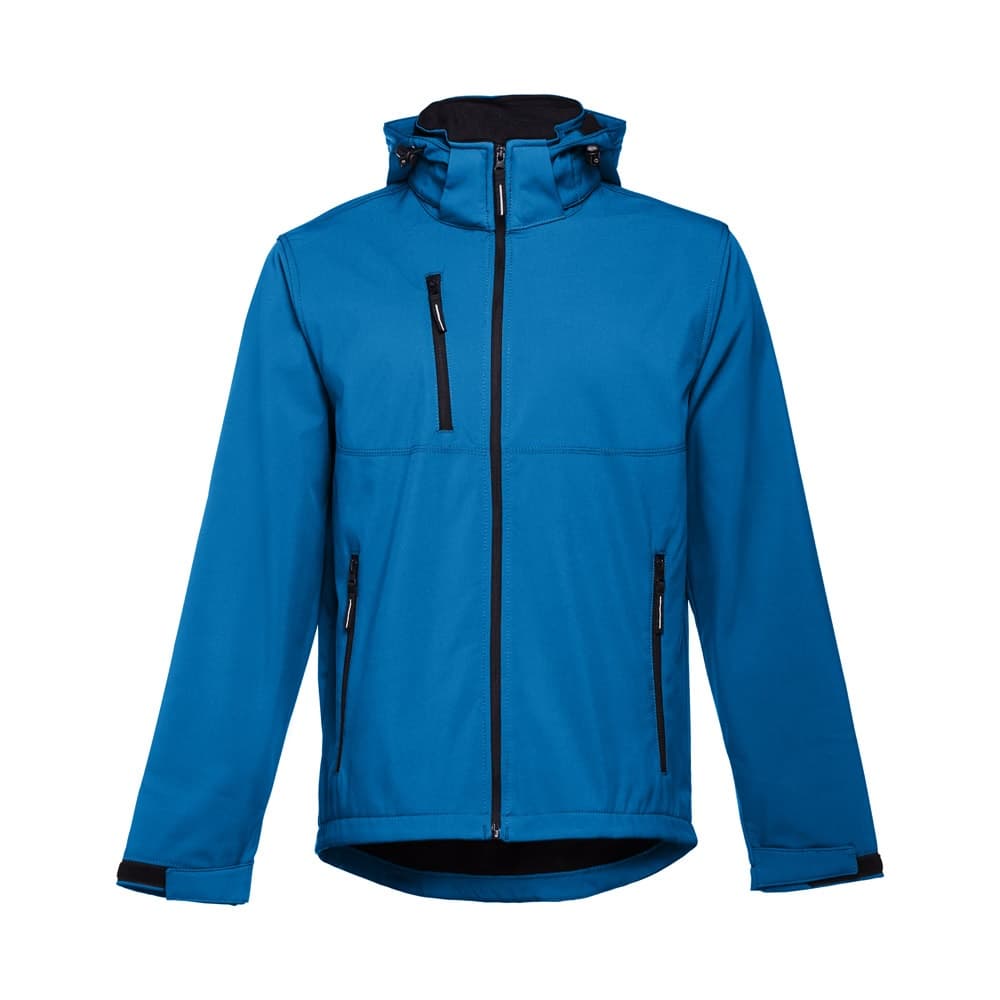 THC ZAGREB. Giacca softshell da uomo in poliestere ed elastan - vista 1