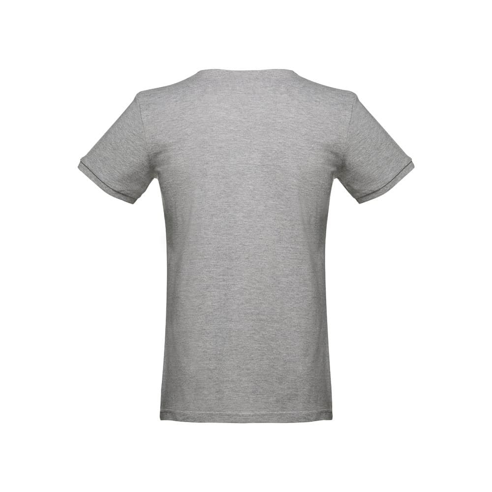 THC SAN MARINO. T-shirt da uomo a maniche corte in cotone piqué - vista 3