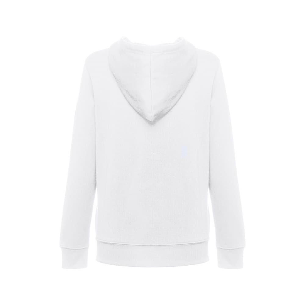 THC AMSTERDAM WOMEN WH. Felpa da donna con cappuccio e zip - vista 3