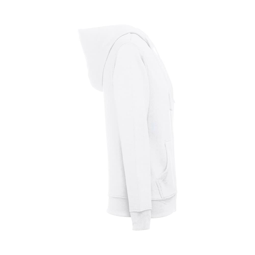 THC AMSTERDAM WOMEN WH. Felpa da donna con cappuccio e zip - vista 4