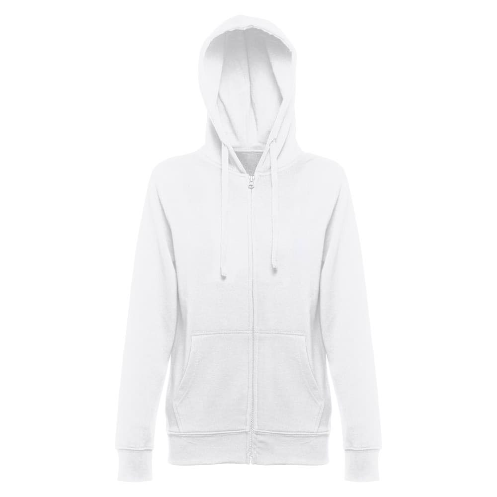 THC AMSTERDAM WOMEN WH. Felpa da donna con cappuccio e zip - vista 5