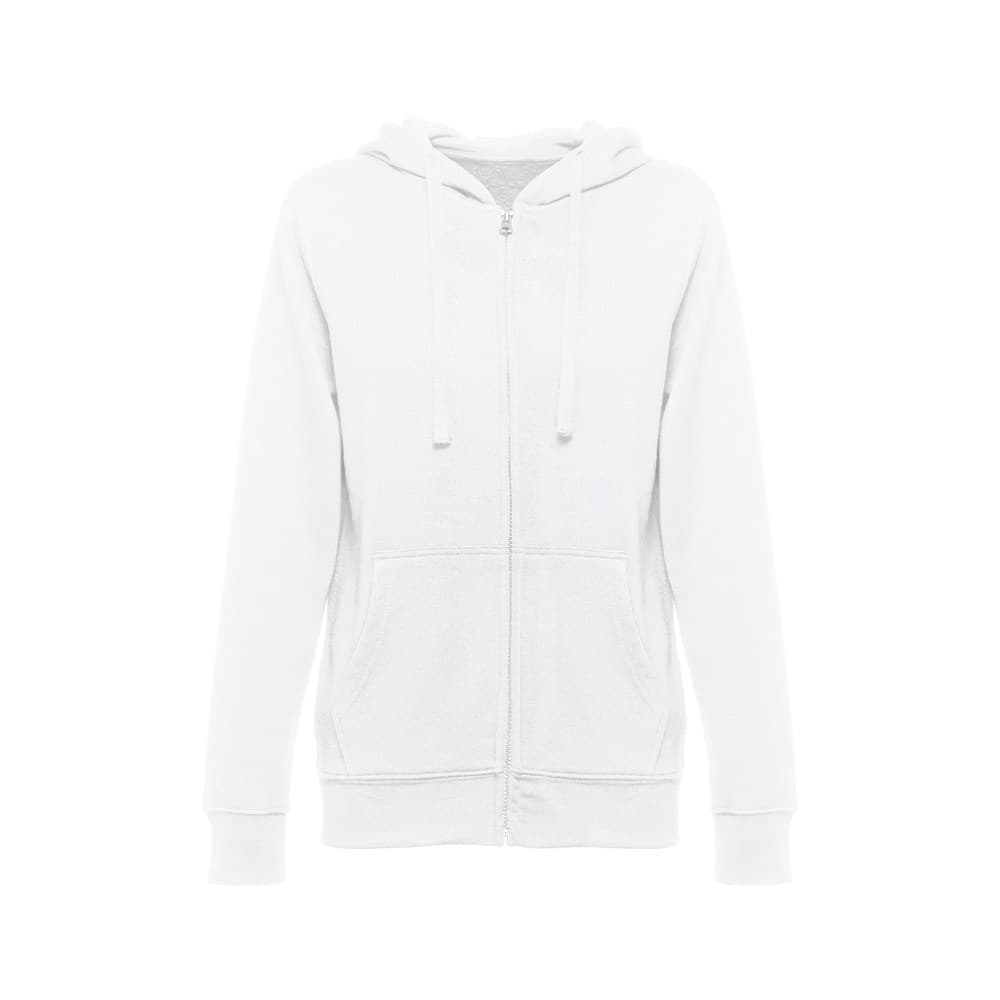 THC AMSTERDAM WOMEN WH. Felpa da donna con cappuccio e zip - vista 1