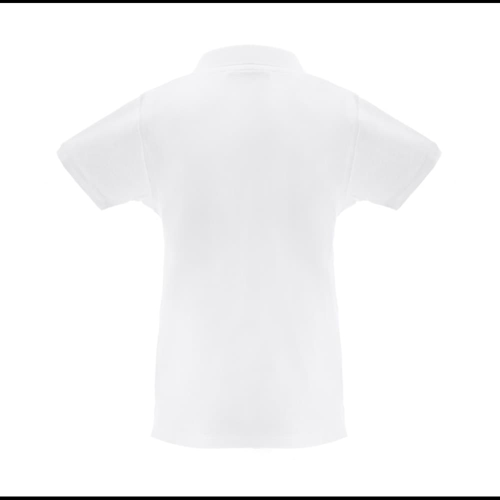 THC MONACO WOMEN WH. Polo da donna a maniche corte in cotone piqué - vista 2