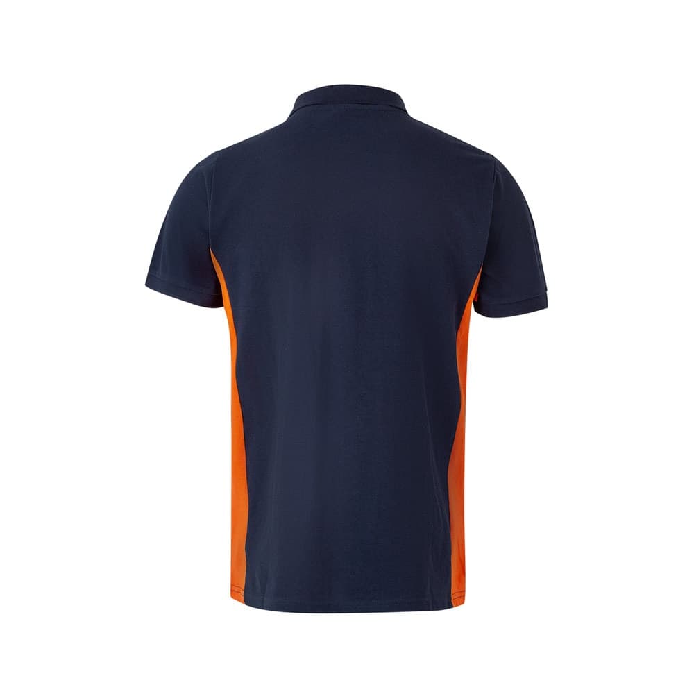 VL SUPAY. Polo bicolore piqué (180g/m²), a maniche corte, in cotone (60%) e poliestere (40%) - vista 2