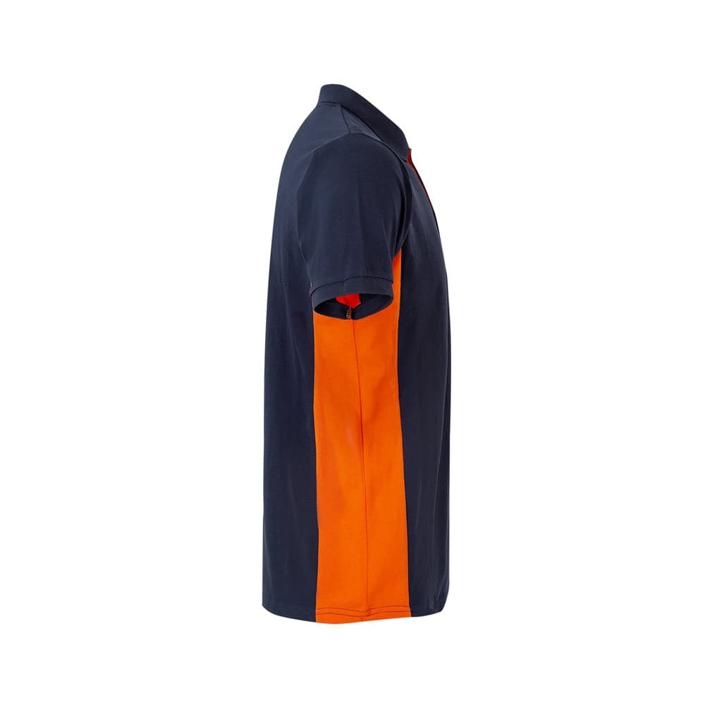 VL SUPAY. Polo bicolore piqué (180g/m²), a maniche corte, in cotone (60%) e poliestere (40%) - vista 3