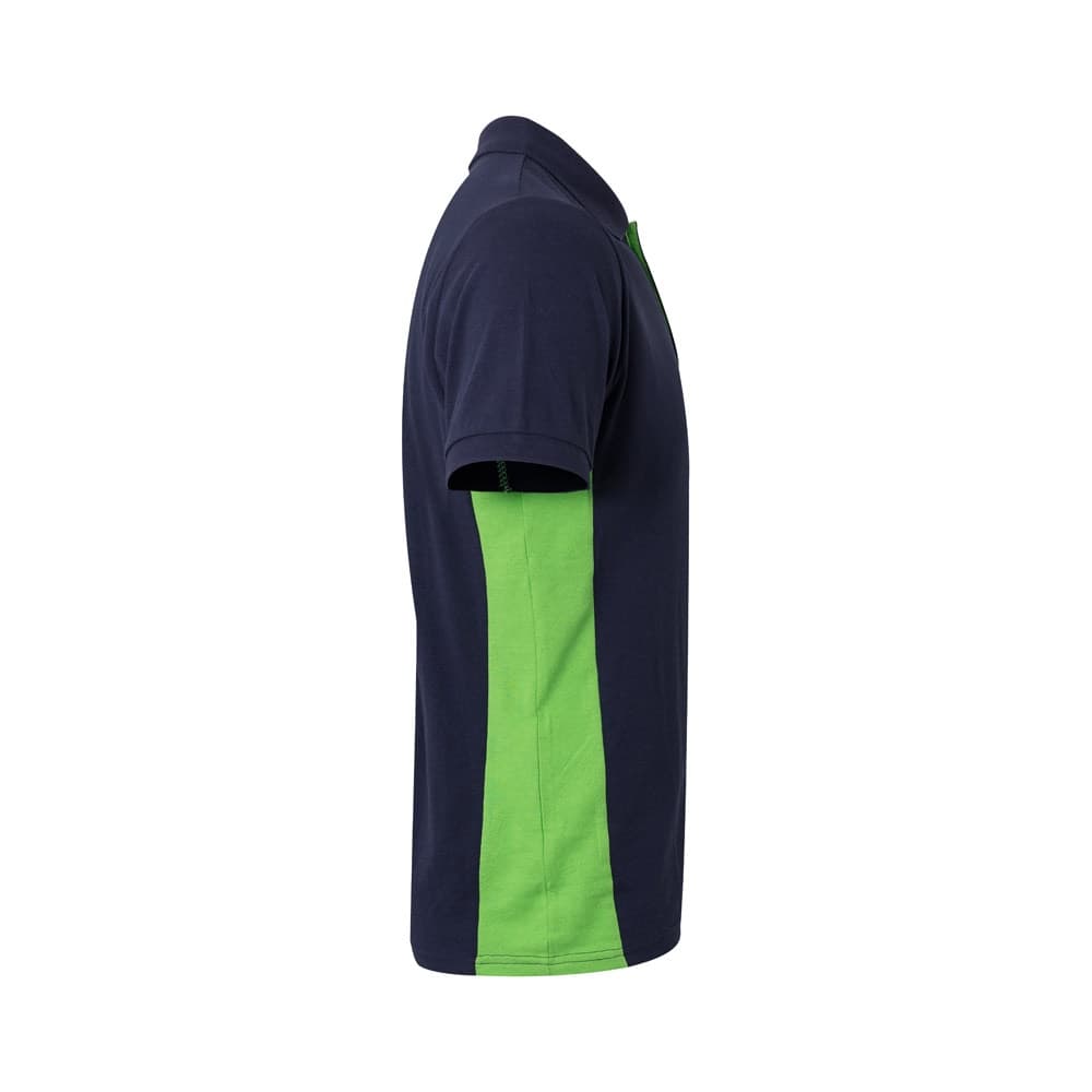 VL SUPAY. Polo bicolore piqué (180g/m²), a maniche corte, in cotone (60%) e poliestere (40%) - vista 3