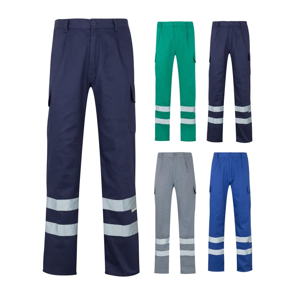 VL ASCLEPIUS. Pantaloni in twill con diverse tasche (200g/m²), in cotone (35%) e poliestere (65%) - vista 7