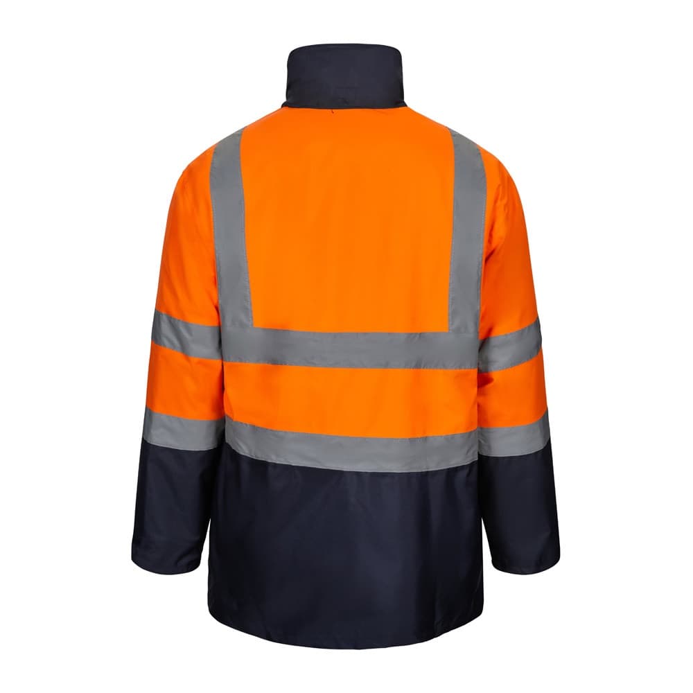 VL JUNO. Parka bicolore 4-in-1 (180g/m²), in poliestere (100%) con rivestimento in PU - vista 2