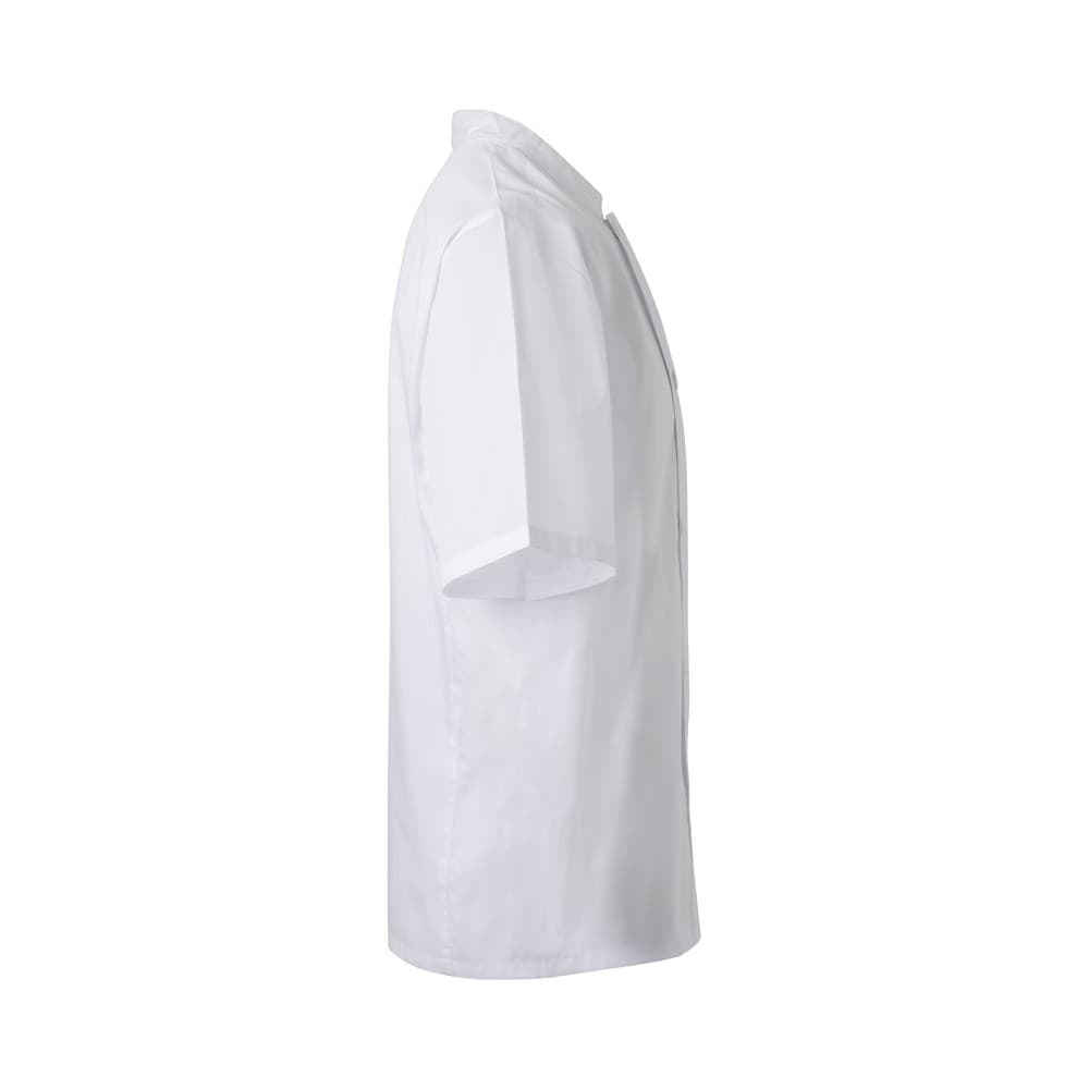 VL DURGA. Giacca da cucina in popeline (110g/m²) a maniche corte, in cotone (35%) e poliestere (65%) - vista 4