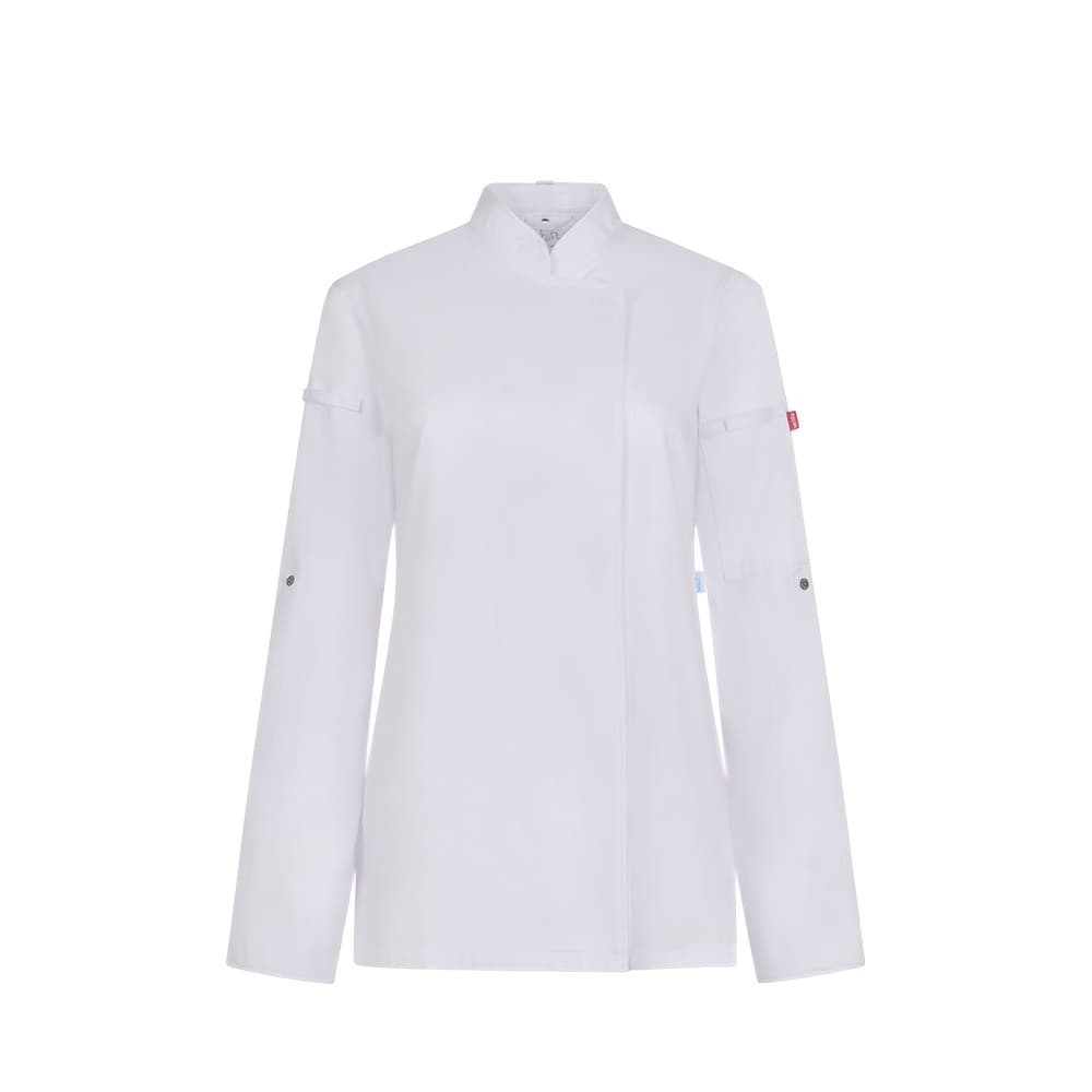 VL THOTH. Giacca da cucina da donna (190 g/m²), realizzata in cotone (35%) e poliestere riciclato (65%) - vista 1