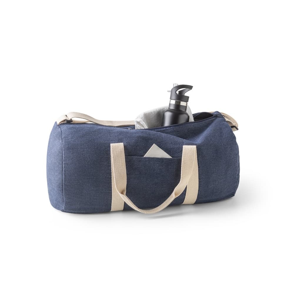 DENIM BAG. Borsa sportiva in denim (300 g/m²) - vista 4