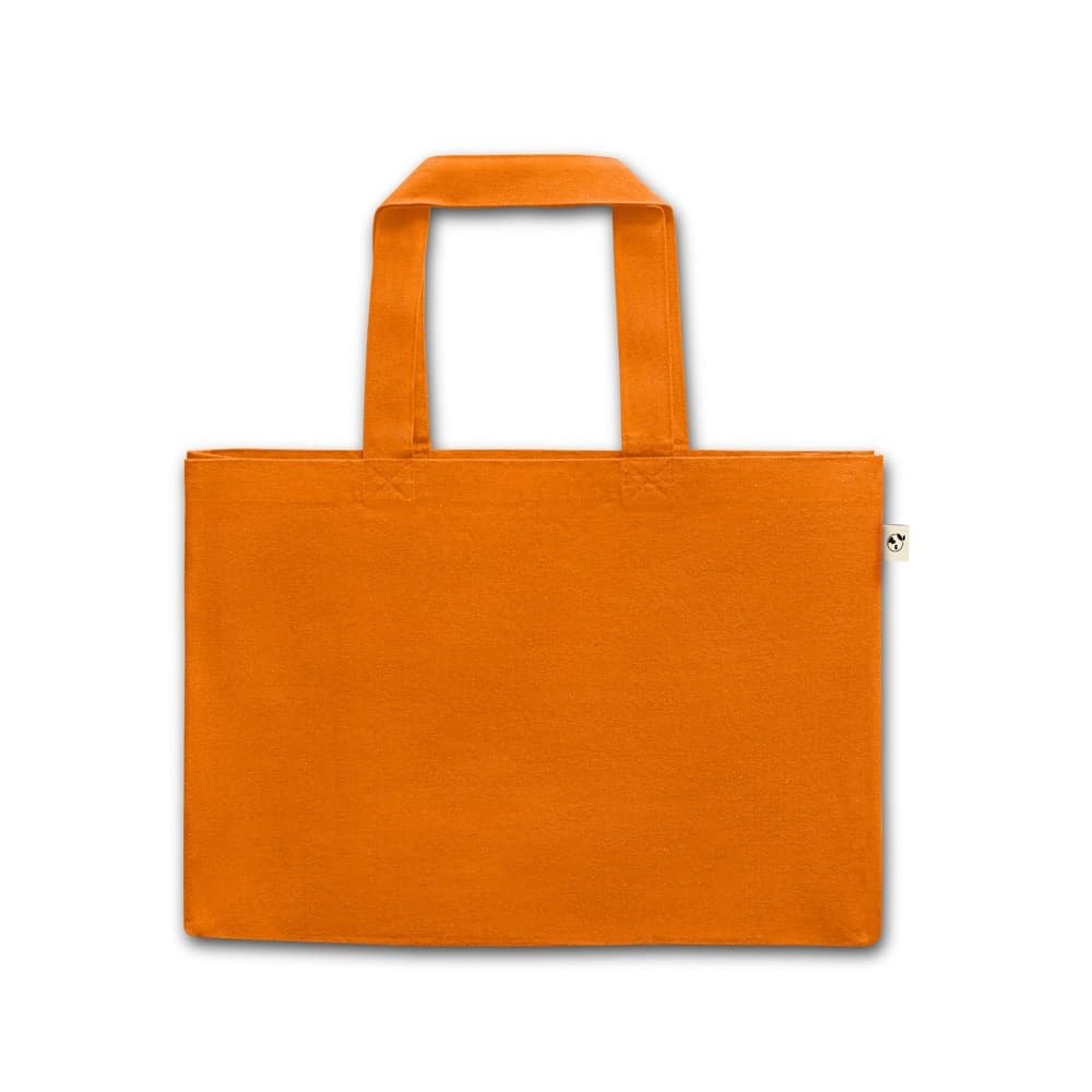CAMDEN. Borsa in cotone (50%), cotone riciclato (30%) e poliestere (20% rPET) (280 g/m²) - vista 3