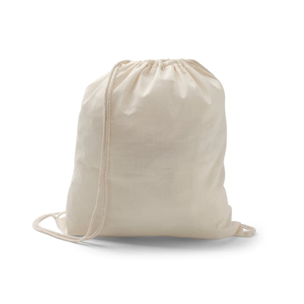 HANOVER. Zaino a sacca in cotone 100% (100 g/m²) - vista 2