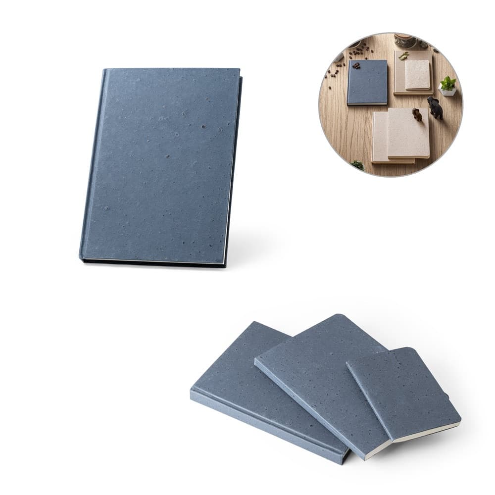 COFFEEPAD RIGID. Block notes A5 con copertina semirigida fatta con gli scarti della buccia di caffé (65%) - vista 5