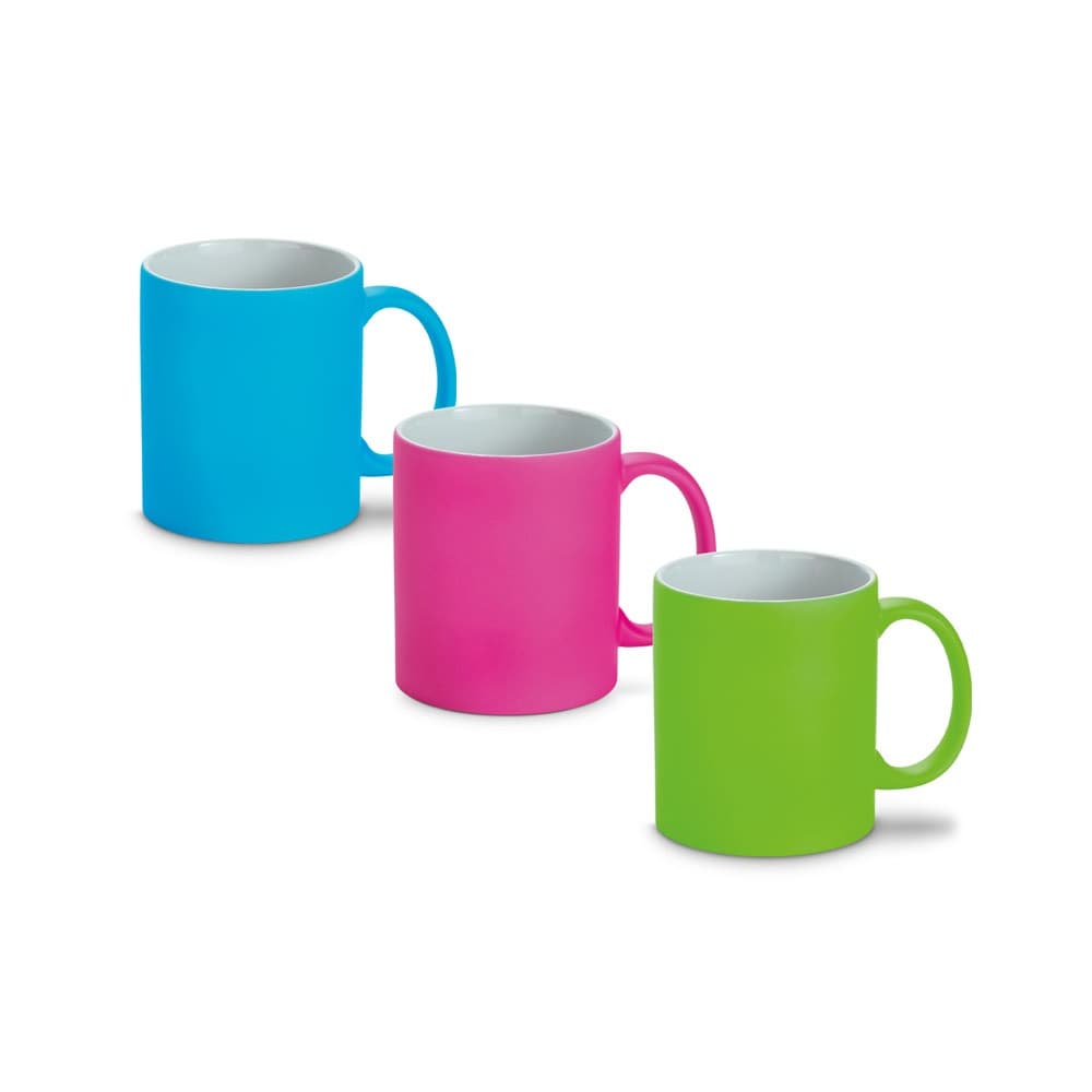 LYNCH. Tazza in ceramica con finitura neon 350 mL - vista 3