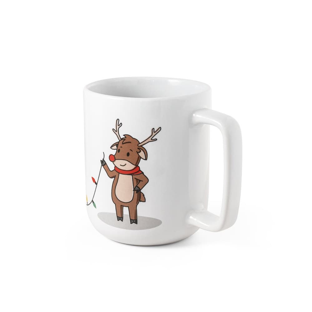 REINDEER. Tazza con stampa natalizia 330 mL - vista 1
