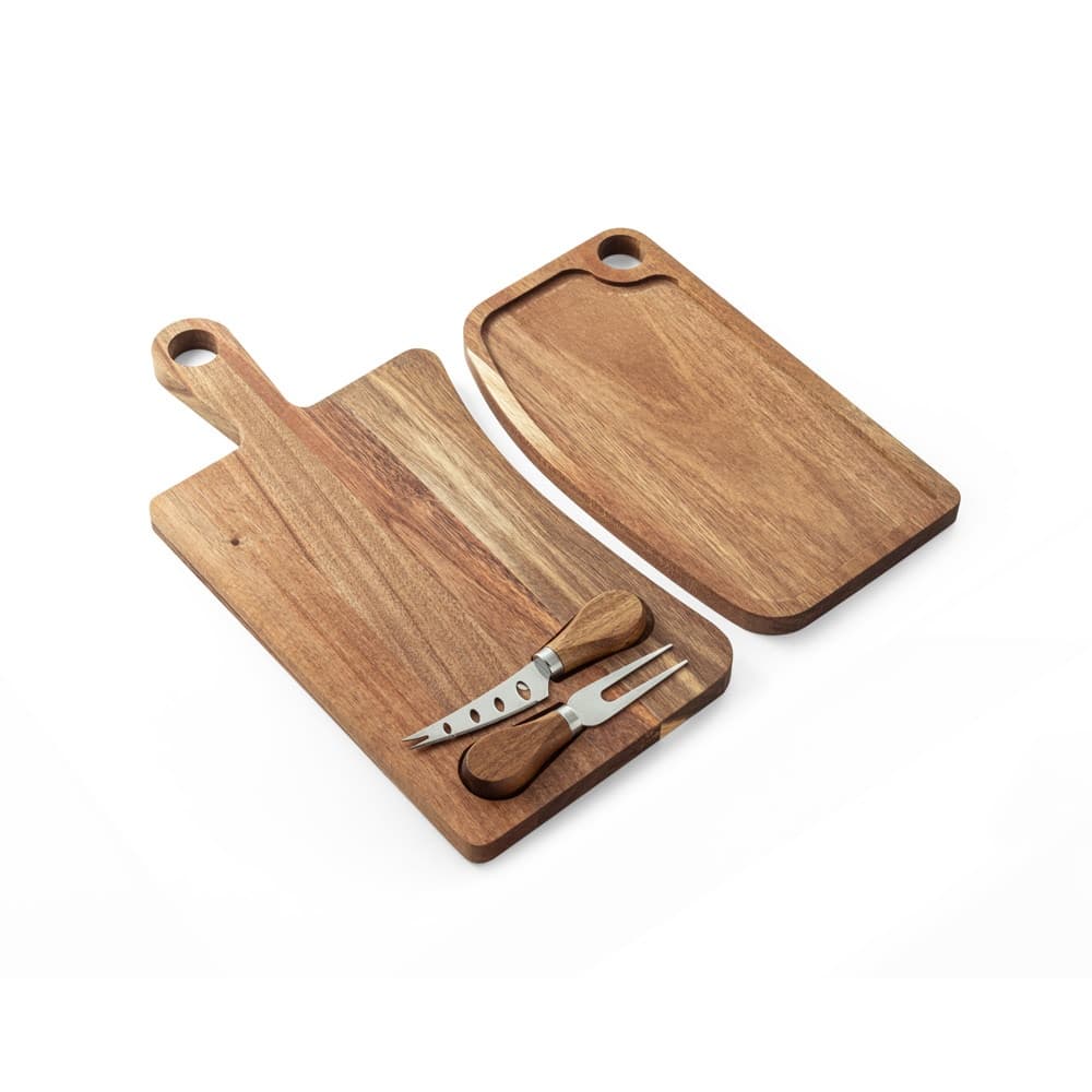 CAPER. Tagliere in legno di acacia - vista 4