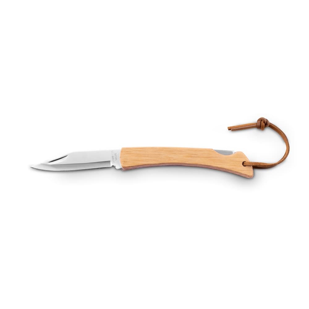 RANGER. Coltello con lama in acciaio inox e manico in bambù - vista 2