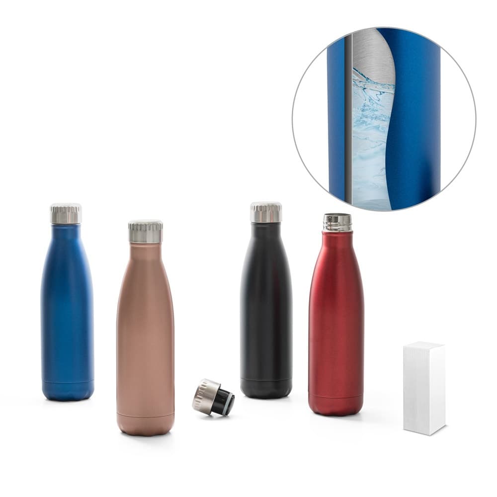 SHOW SATIN. Borraccia in acciao inox 500ml - vista 2