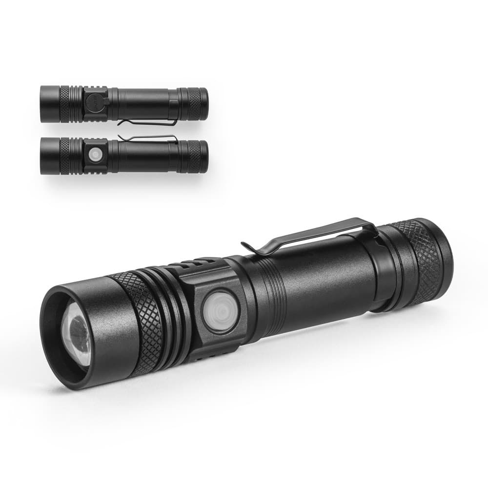 UNGAR. Torcia in alluminio riciclato (100% rAL) ricaricabile da 5 W - vista 4