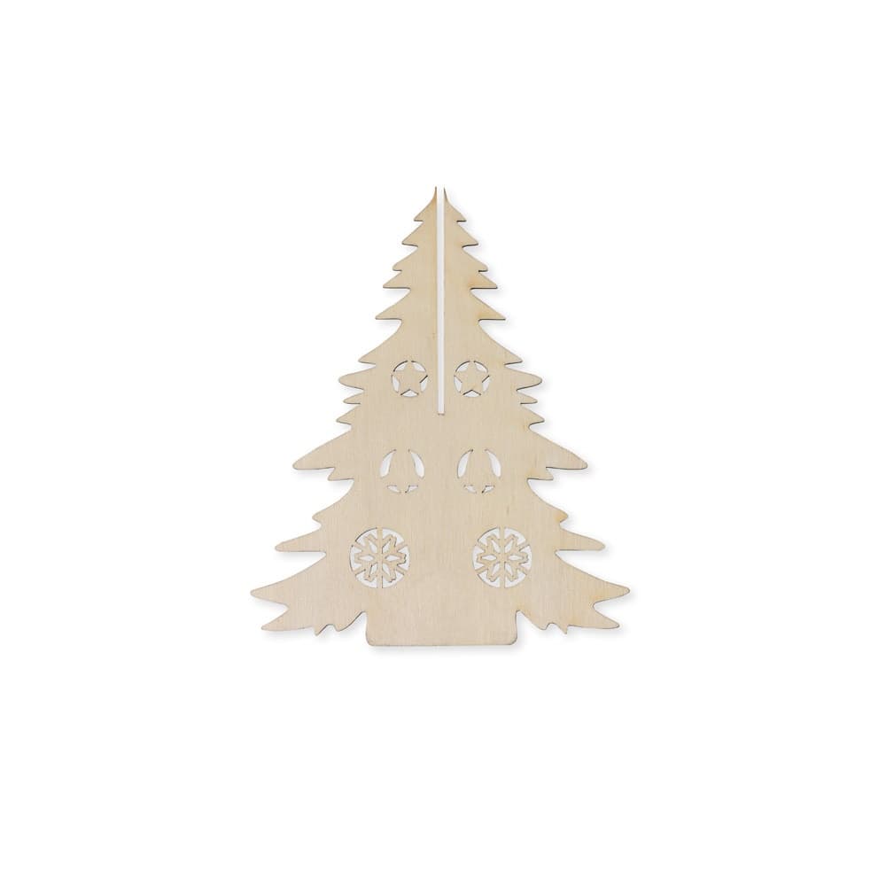 PINERY. Albero di Natale in legno da colorare, smontabile - vista 4