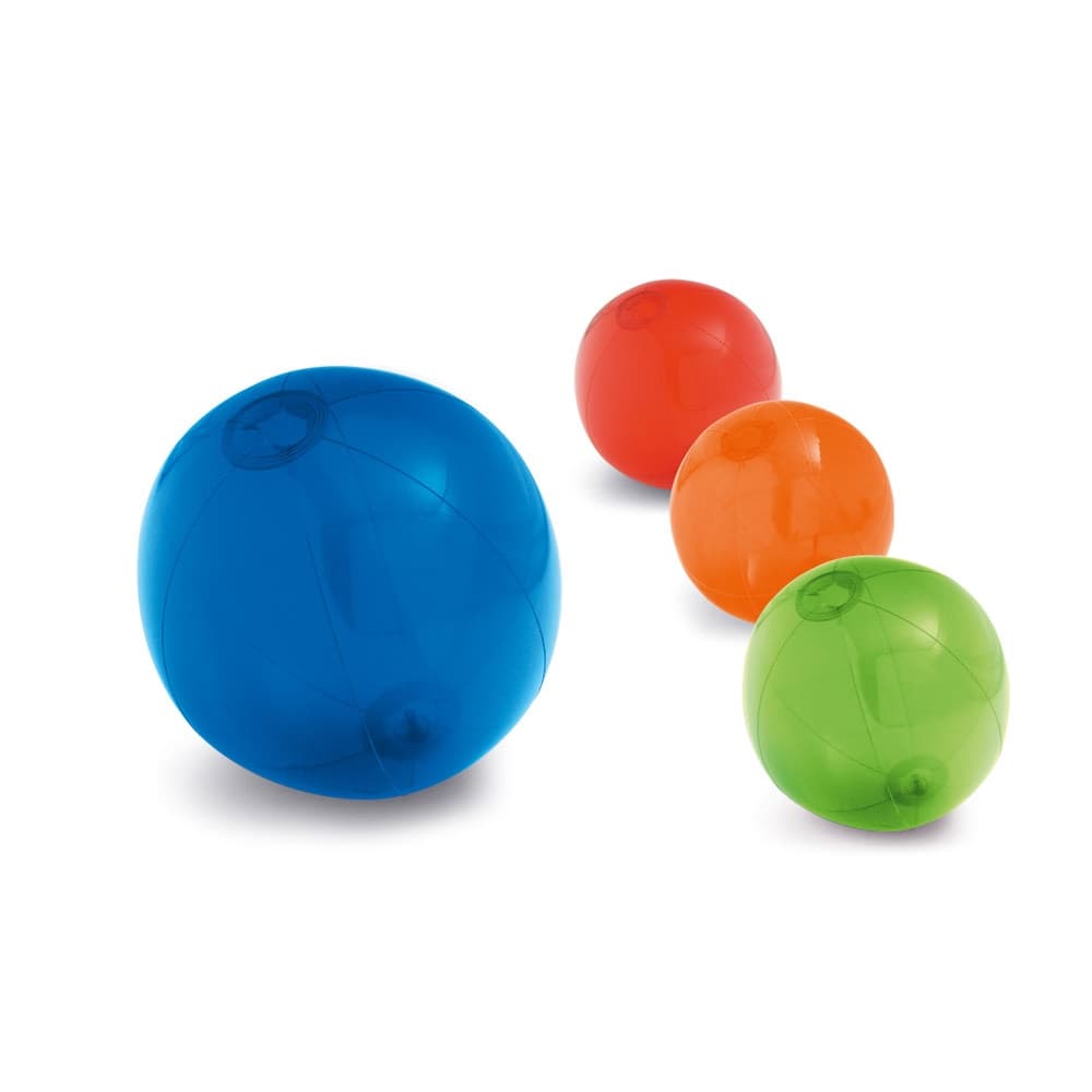 PECONIC. Pallone da spiaggia gonfiabile in PVC traslucido - vista 2