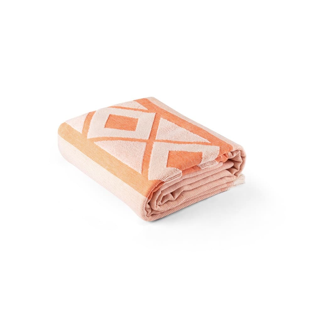 MALEK. Telo multifunzionale e da bagno (350g/m²) realizzato in cotone leggero e resistente (85%) e cotone riciclato (15%) - vista 4