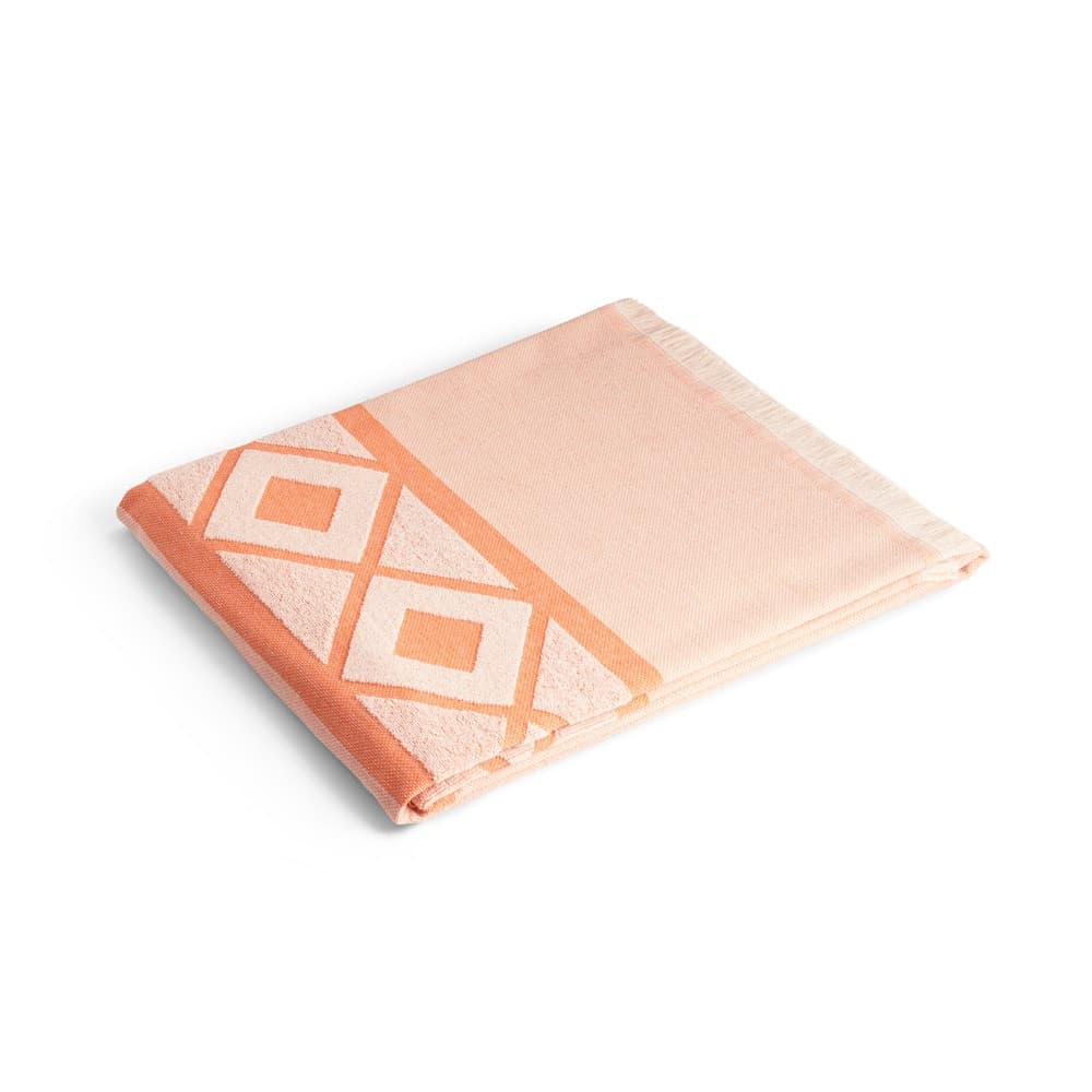 MALEK. Telo multifunzionale e da bagno (350g/m²) realizzato in cotone leggero e resistente (85%) e cotone riciclato (15%) - vista 1