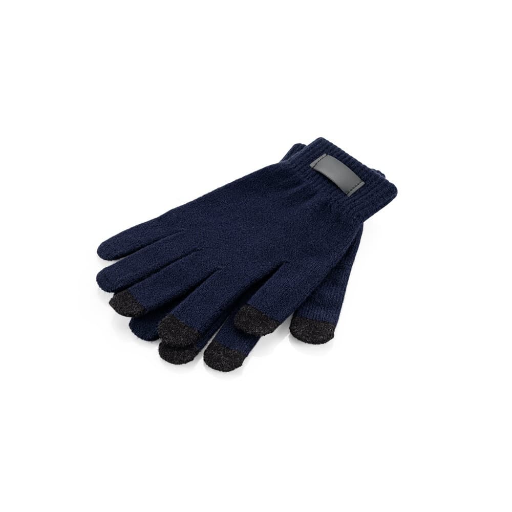 BURROW. Guanti in poliestere riciclato (100% rPET), con punta touch - vista 1