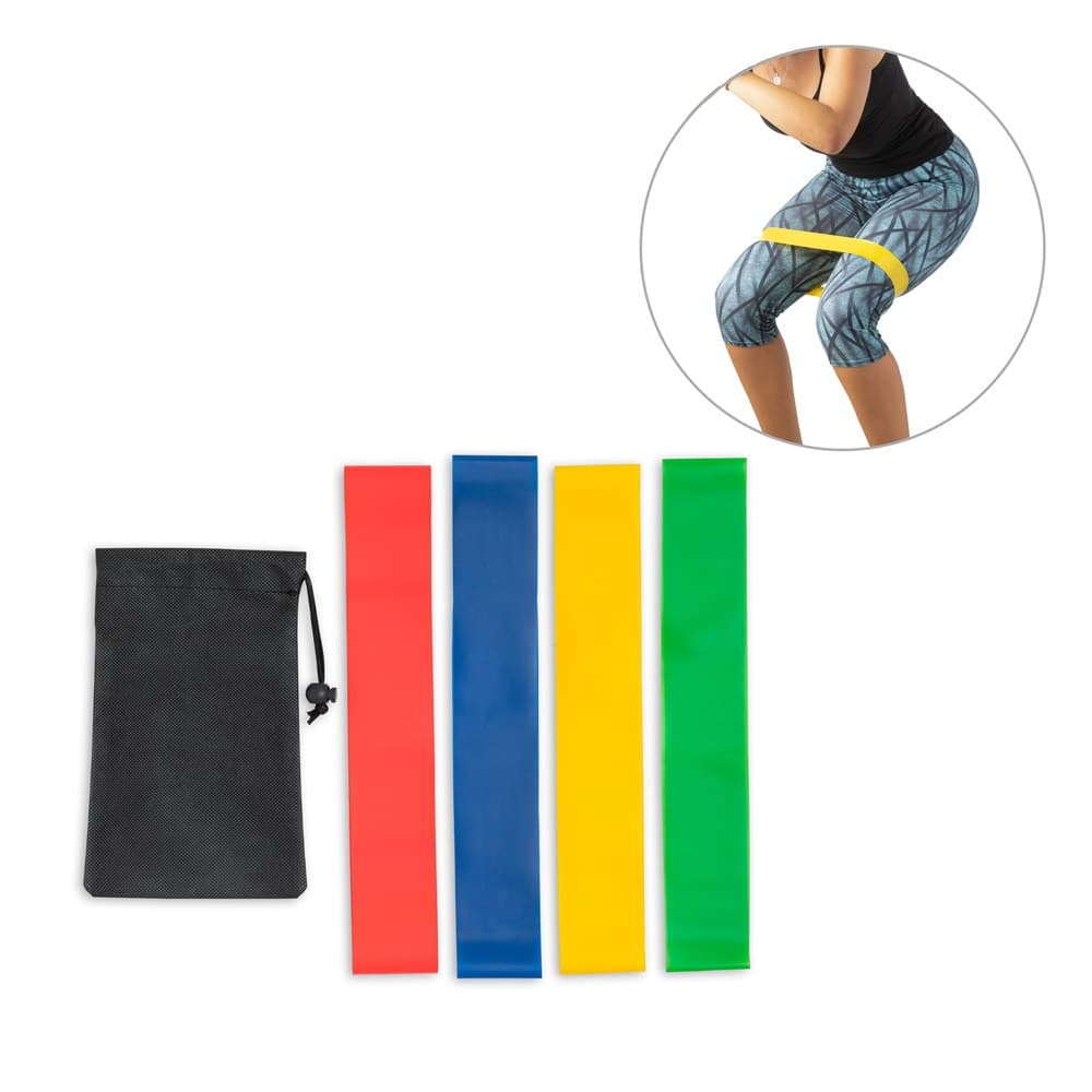 BURPEE. Set di fasce elastiche con custodia in TNT - vista 7