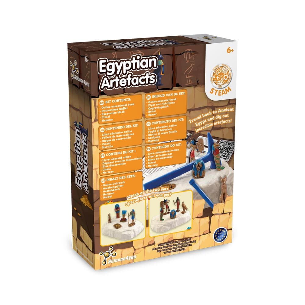 Ancient Egypt Excavation Kit I. Gioco educativo per bambini