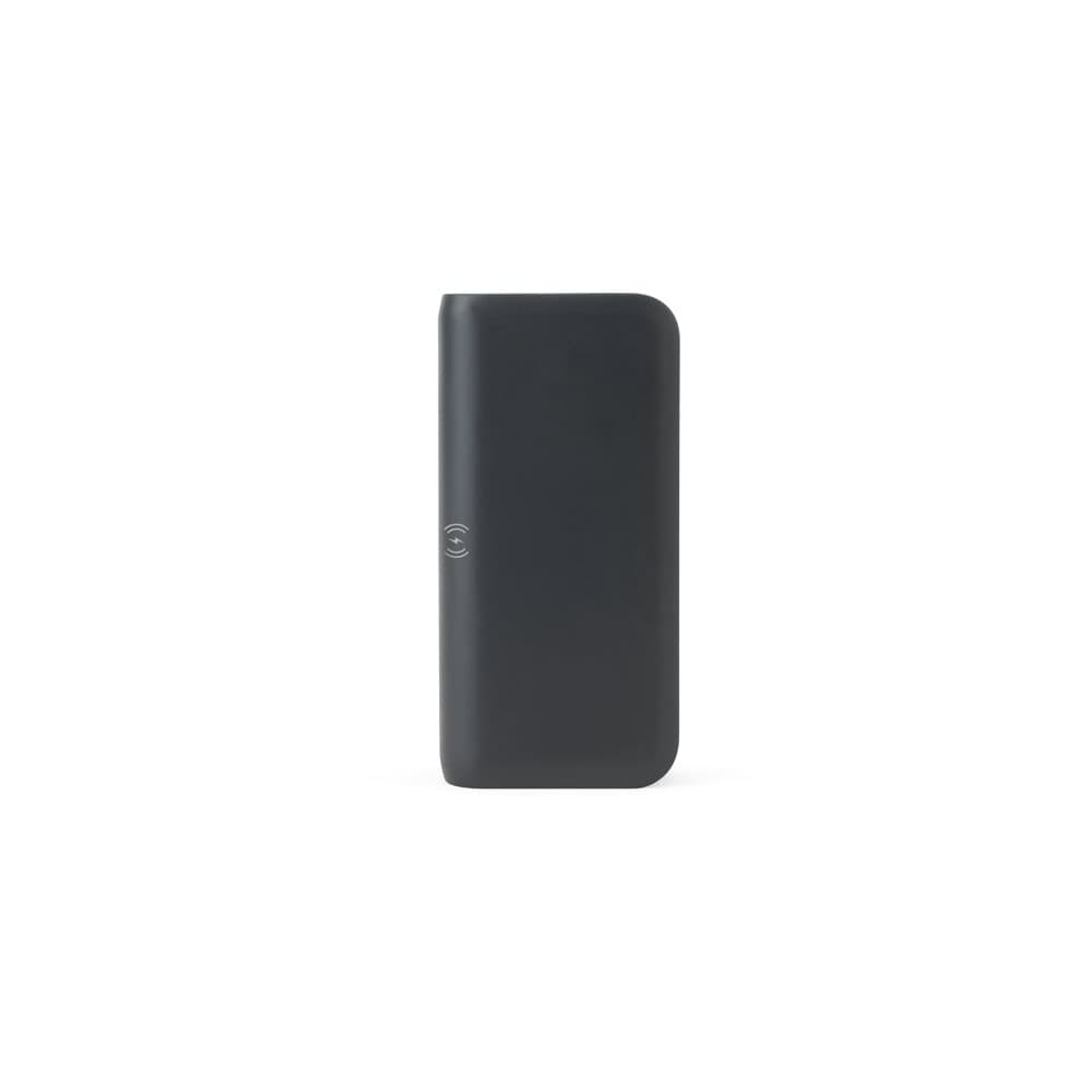 BECKER 20. Power bank da 20'000 mAh in ABS riciclato (100% rABS) con caricatore wireless superveloce da 15W