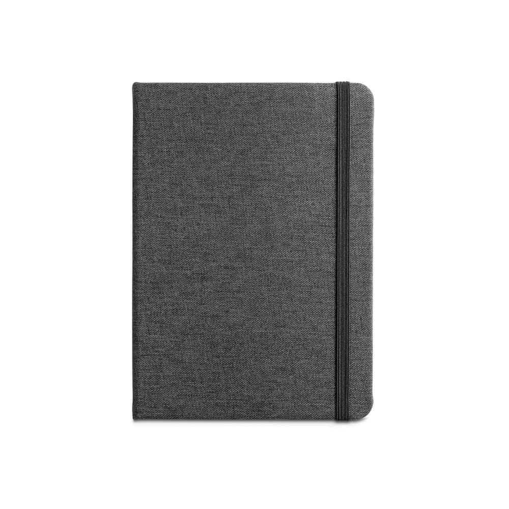 BOYD. Blocco note A5 in poliestere riciclato (100% rPET) con pagine a righe