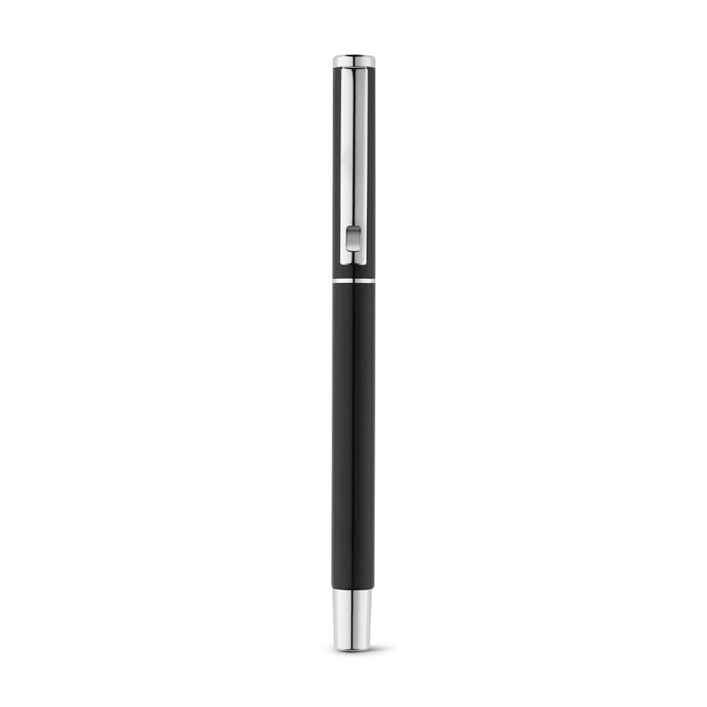 DANEY. Penna roller in alluminio riciclato (100% rAL) con clip