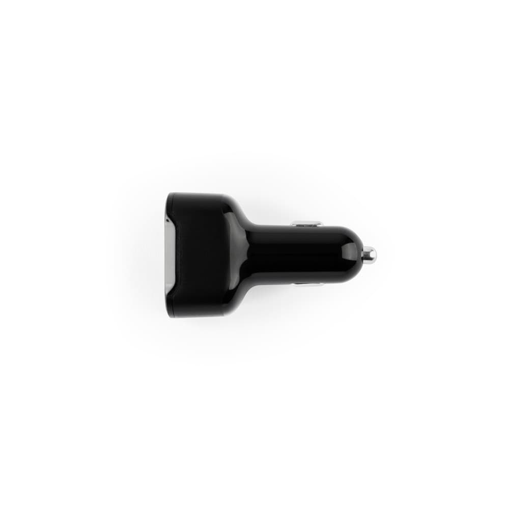 DIRAC. Adattatore per accendisigari con porta USB-A 18W e USB-C 20W in ABS riciclato (100% rABS)