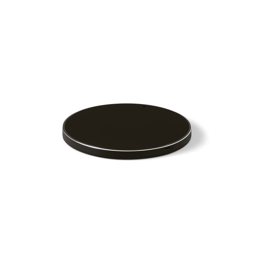 JOULE. Caricatore wireless fast 10W in ABS riciclato (100% rABS) e alluminio riciclato (100% rAL)