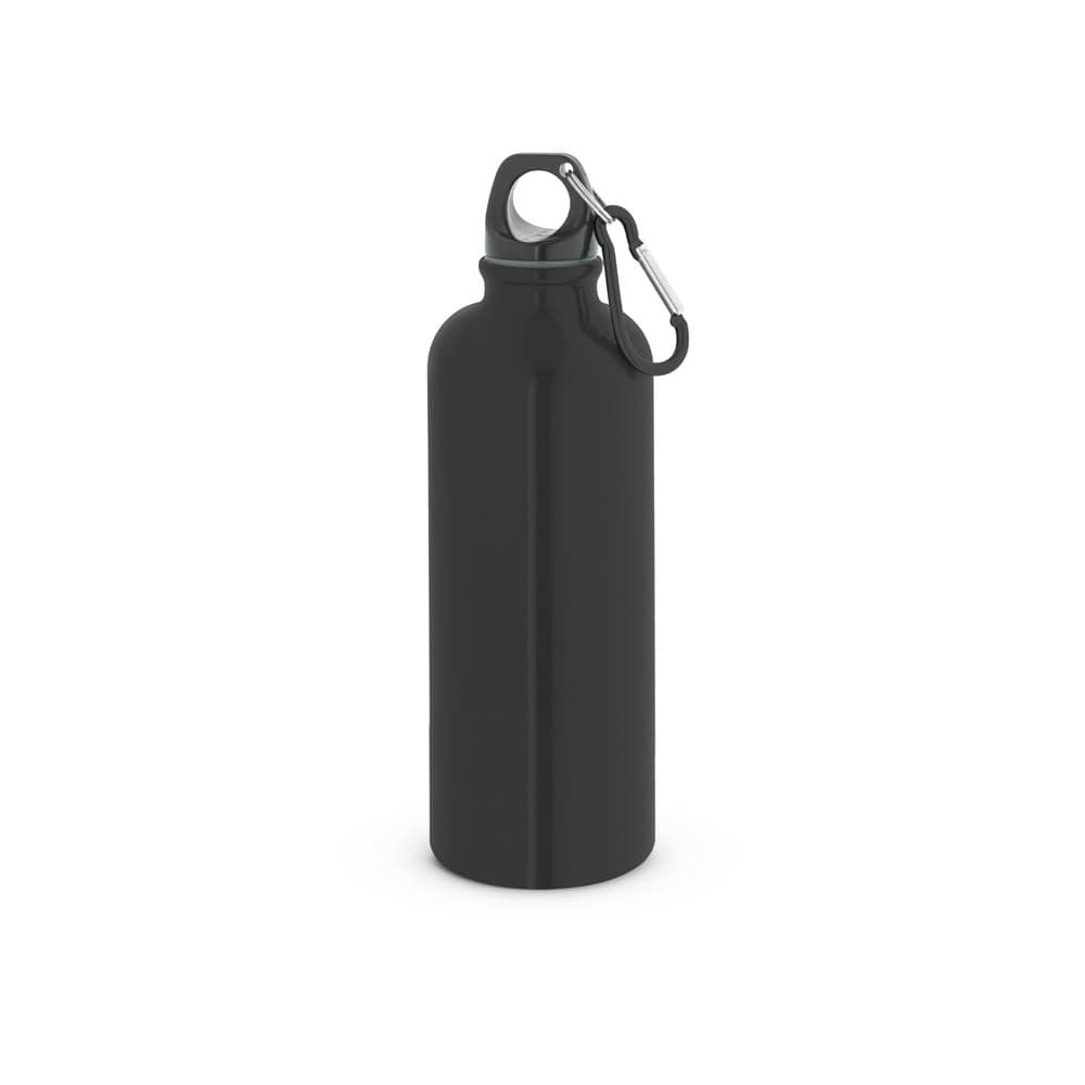 KELCE. Borraccia in acciaio inossidabile con parete singola e moschettone 550 ml