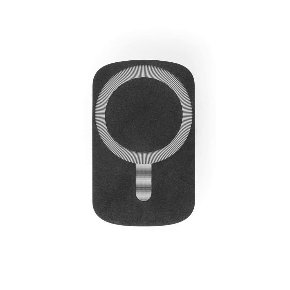 KOCH. Supporto per smartphone da auto con caricatore magnetico wireless 15W in ABS riciclato (100% rABS)