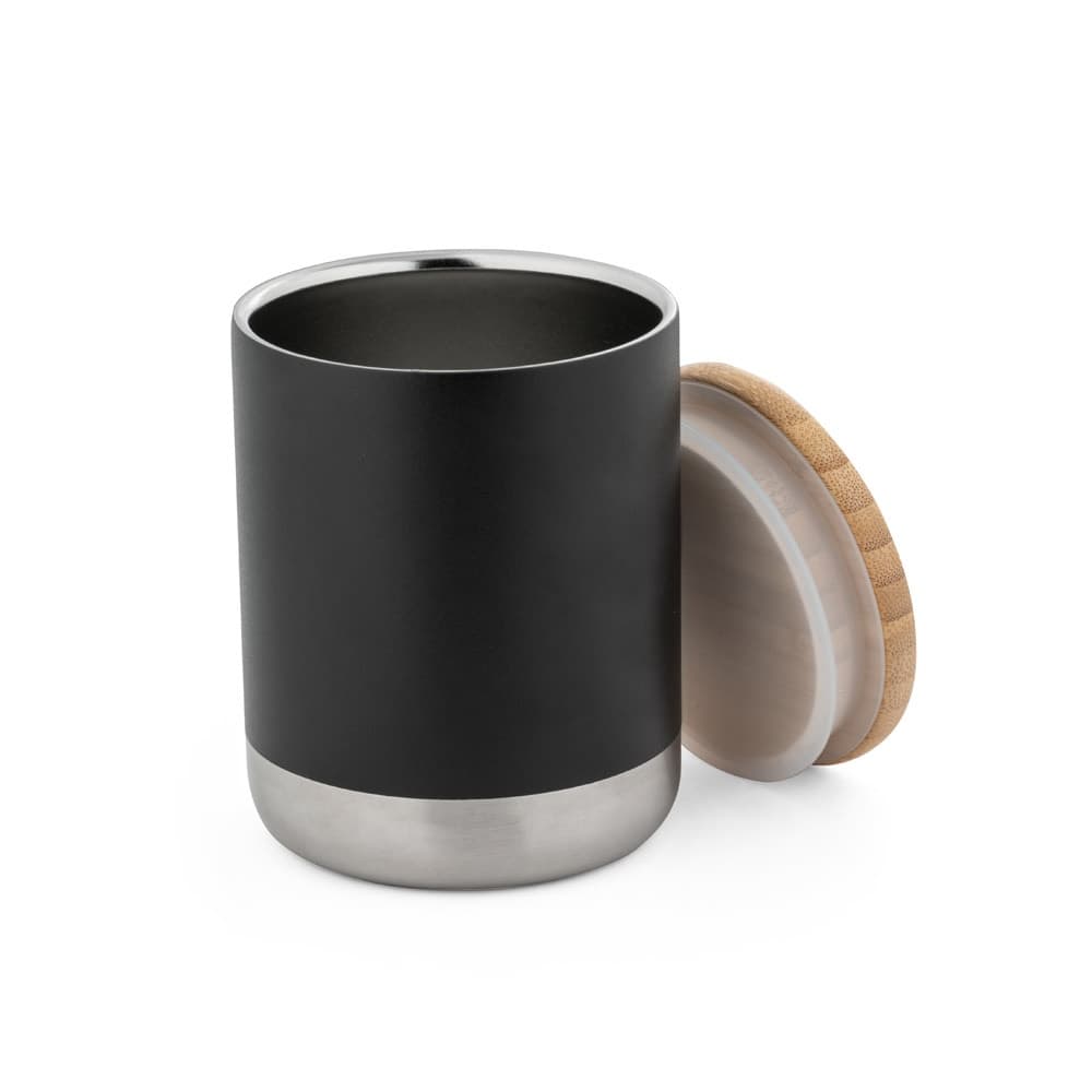 NORRE TUMBLER. Bicchiere in acciaio inox (riciclata al 36%) a doppio corpo con isolamento sottovuoto 370 mL
