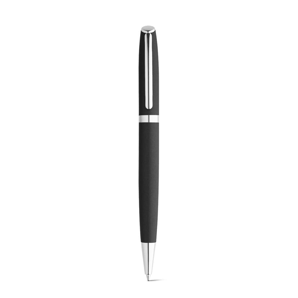 RE-LANDO-SET. Set penna roller e penna a sfera con corpo in alluminio riciclato (100% rAL)