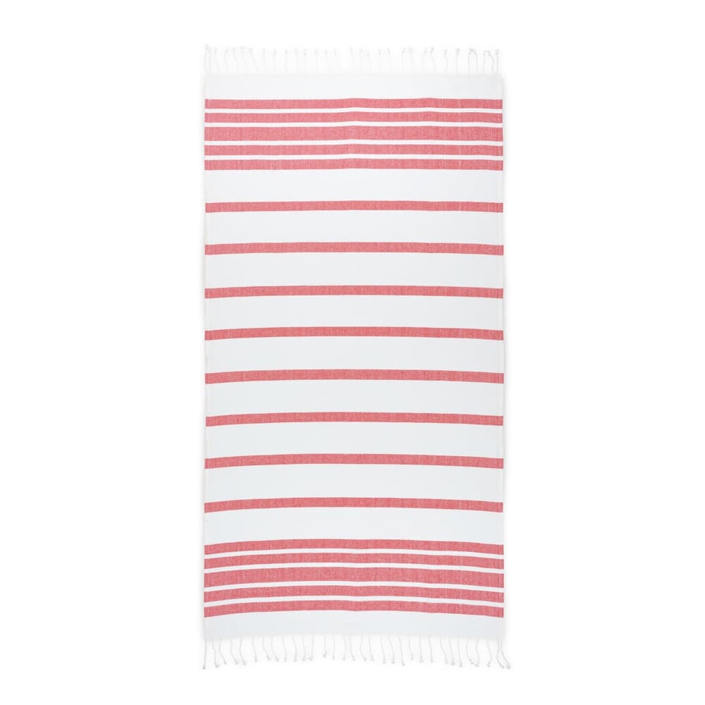 SARDENHA. Telo da mare in cotone (riciclato al 70%) e poliestere (riciclato al 30%) (180 g/m²)